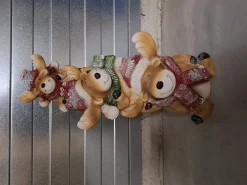 ohgreen Beelden|3 rendieren op elkaar met lichtjes