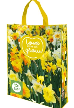 ohgreen Bloembollen|Ecocheques|1 shopping bag met narcissen mix 'love what you grow'