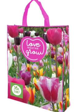 ohgreen Bloembollen|Ecocheques|1 shopping bag met tulpen mix 'love what you grow'