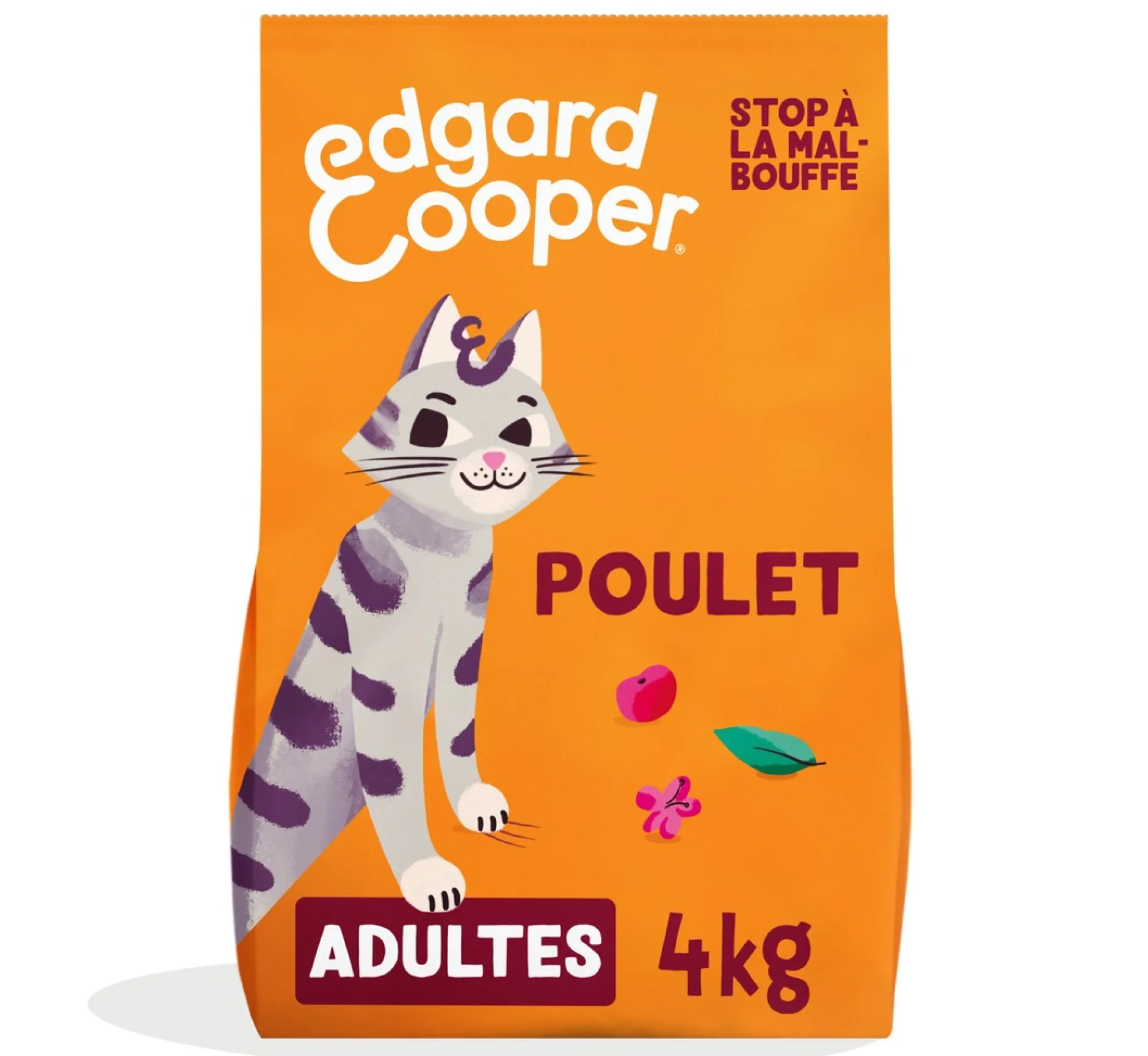 ohgreen Kat Voeding|Adult Brokjes Kip 4kg