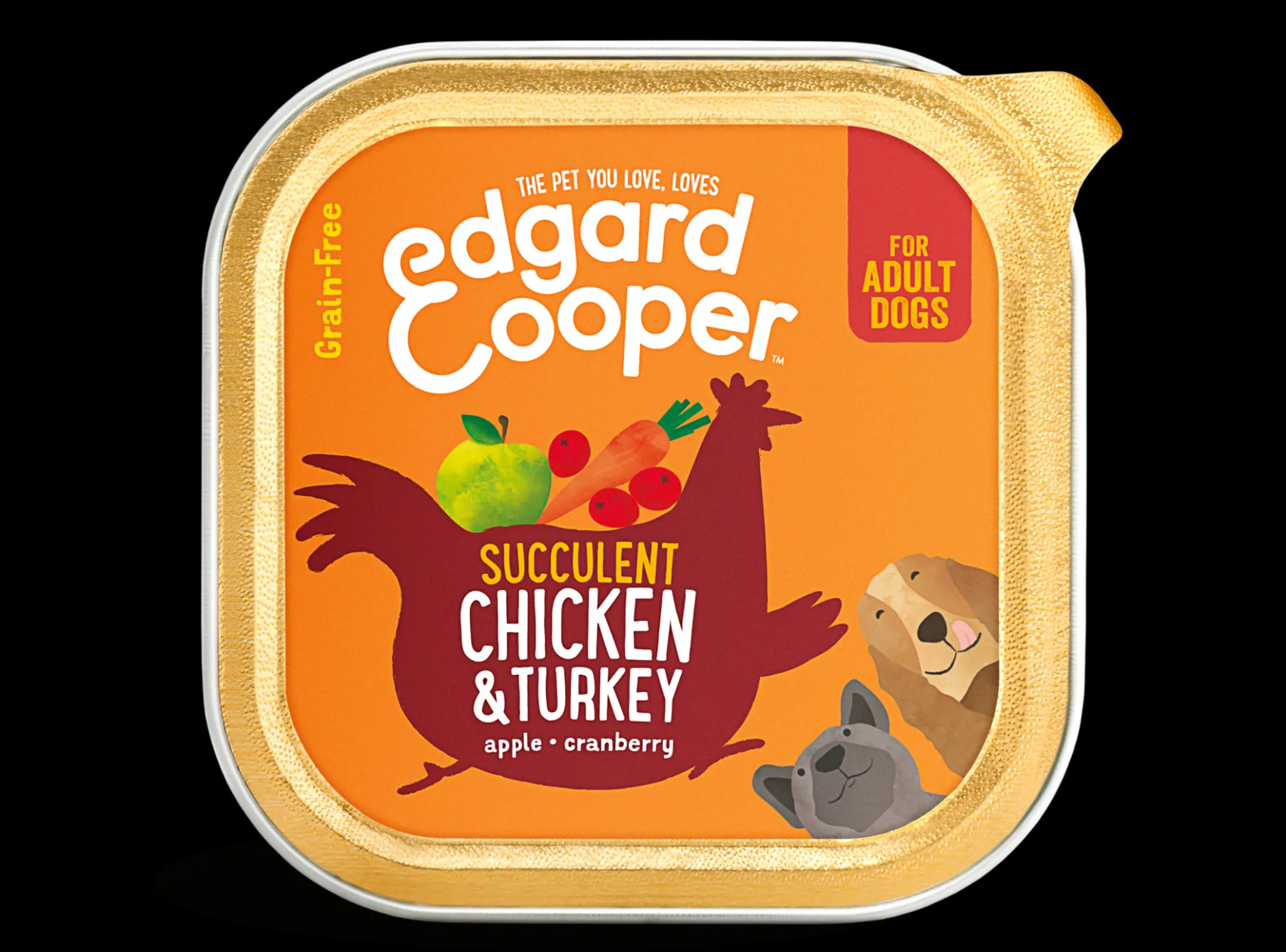 ohgreen Hond Voeding|Adult paté kip & kalkoen 150g