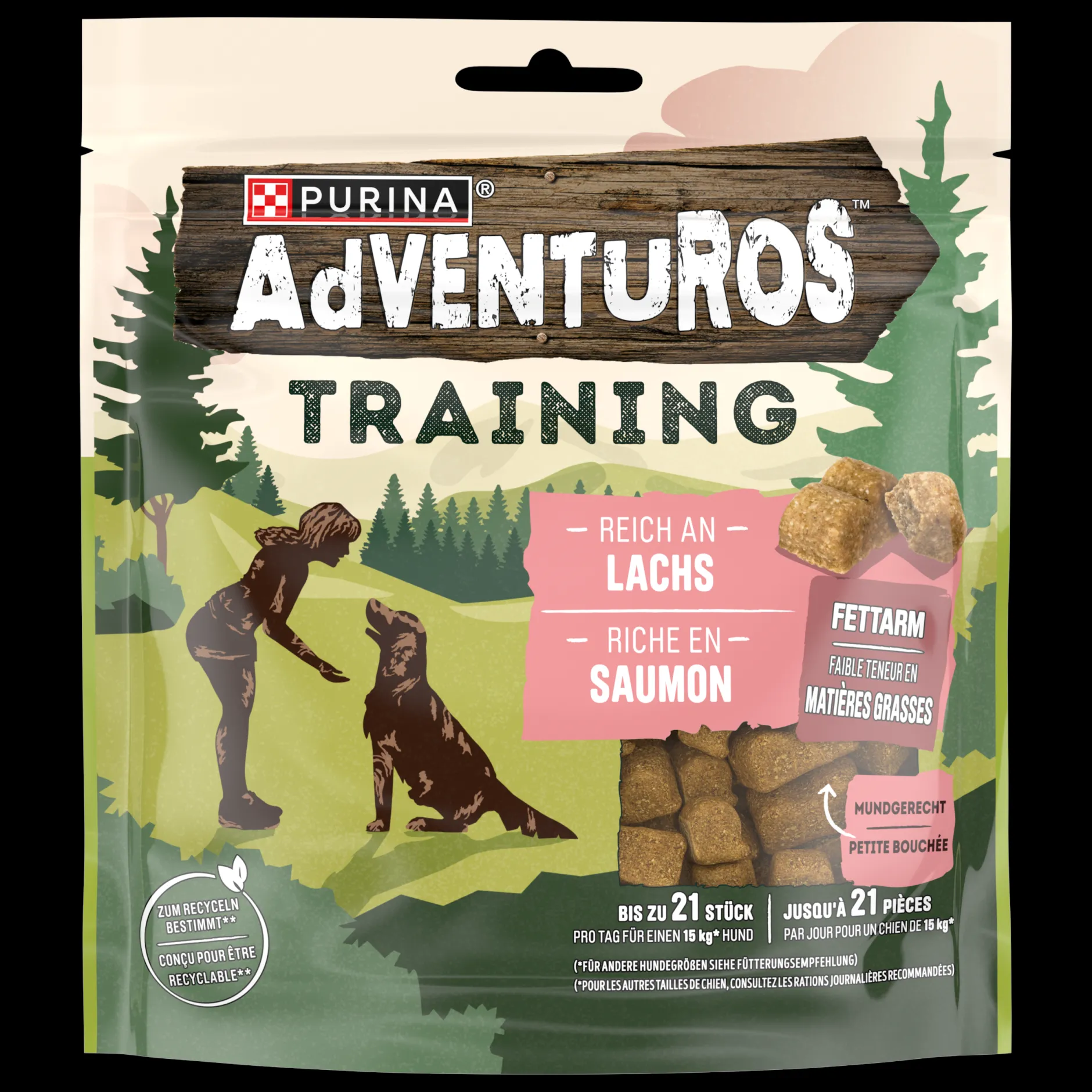 ohgreen Werelddierendag|Hond Voeding|Adventuros Training Zalm 115g