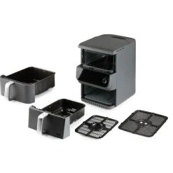 ohgreen Keukentoestellen|Airfryer double fry zone verticaal 3,5+6,5l