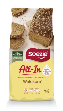 ohgreen Voeding|All-in-mix voor Waldkorn® Authentic bruin meergranenbrood