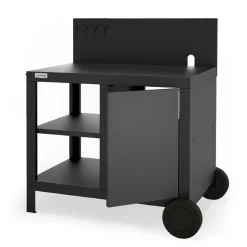 ohgreen Accessoires En Onderhoud|Allure Zwarte buffetkast (voor plancha's van 45 tot 75 cm)