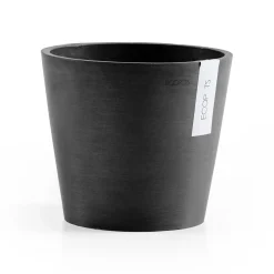 ohgreen Kunststof|Ecocheques|Amsterdam 20cm donkergrijs met waterreservoir