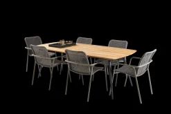 ohgreen Tuinmeubelen|Armstoel Aruba antracite