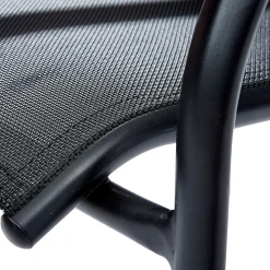 ohgreen Tuinmeubelen|Armstoel Blacksun aluminium en textileen