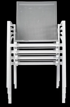 ohgreen Tuinmeubelen|Armstoel Grant wit