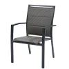 ohgreen Tuinmeubelen|Armstoel Modulo grijs antraciet