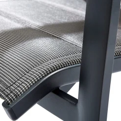 ohgreen Tuinmeubelen|Armstoel Modulo grijs antraciet