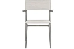 ohgreen Tuinmeubelen|Armstoel Oron Duo Galet Titane