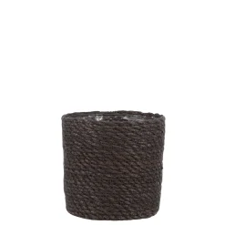 ohgreen Potten En Vazen|Atlantic mand grijs - h14xd14cm