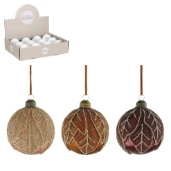 ohgreen Kerstballen|Thema Luxury|Bal glas d8cm