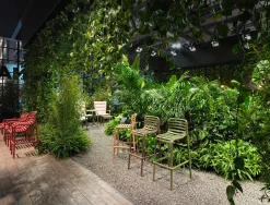 ohgreen Tuinmeubelen|Barstoel Doga Stool antraciet