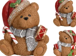 ohgreen Thema Classic|Kerstdecoratie|Beer met kerstmuts