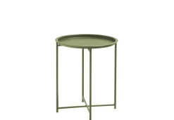 ohgreen Tuinmeubelen|Bijzettafel Nora olijfgroen
