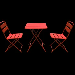 ohgreen Tuinmeubelen|Bistrotafel Jane rood