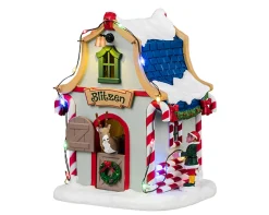 ohgreen Lemax Kerstdorpen|Blitzen's den, ac adaptable