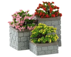 ohgreen Lemax Kerstdorpen|Bloembedbakken, set van 3