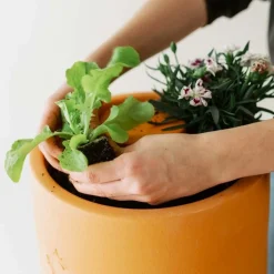 ohgreen Compostvat|Ecocheques|Bloemen composter 2 lagen