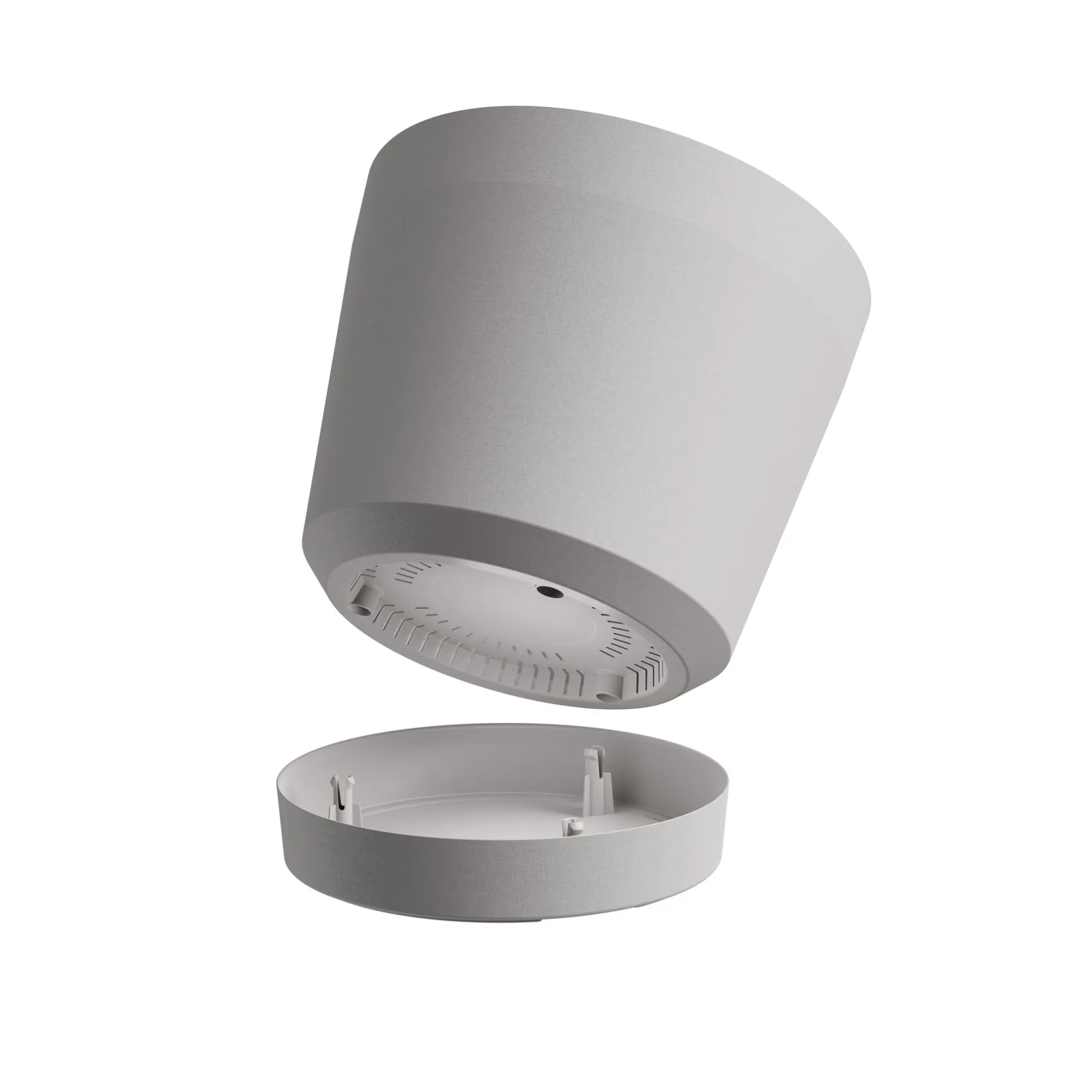 ohgreen Kunststof|Ecocheques|Bloempot Orione 24cm wolkwit