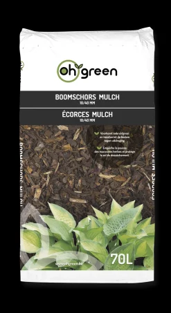 ohgreen Maak Je Tuin Lenteklaar|Bodemverbetering|Boomschorsmulch 10/40 70l