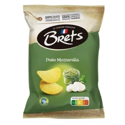 ohgreen Voeding|Brets chips met pesto mozzarella smaak