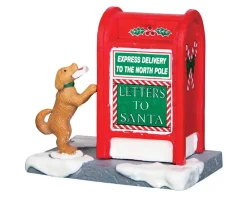 ohgreen Lemax Kerstdorpen|Brievenbus van de kerstman