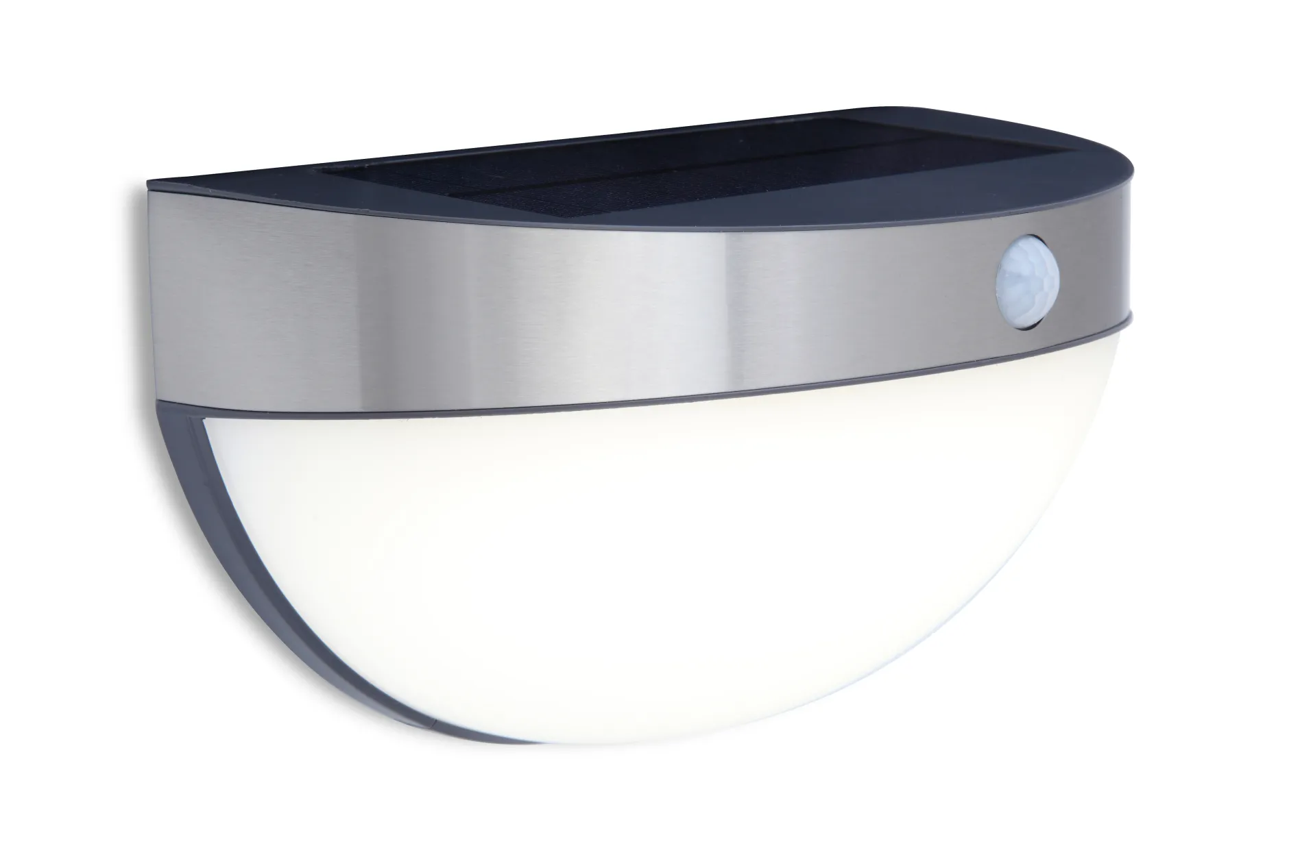 ohgreen Verlichting|Ecocheques|Bubble solar wandlamp met sensor roestvrij staal led 2.3w