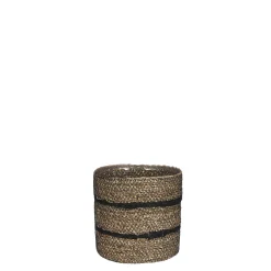 ohgreen Potten En Vazen|Celestial mand zwart - h16xd16cm