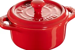 ohgreen Koken|Ceramic by Staub Cocotte , rond 10 cm - kers