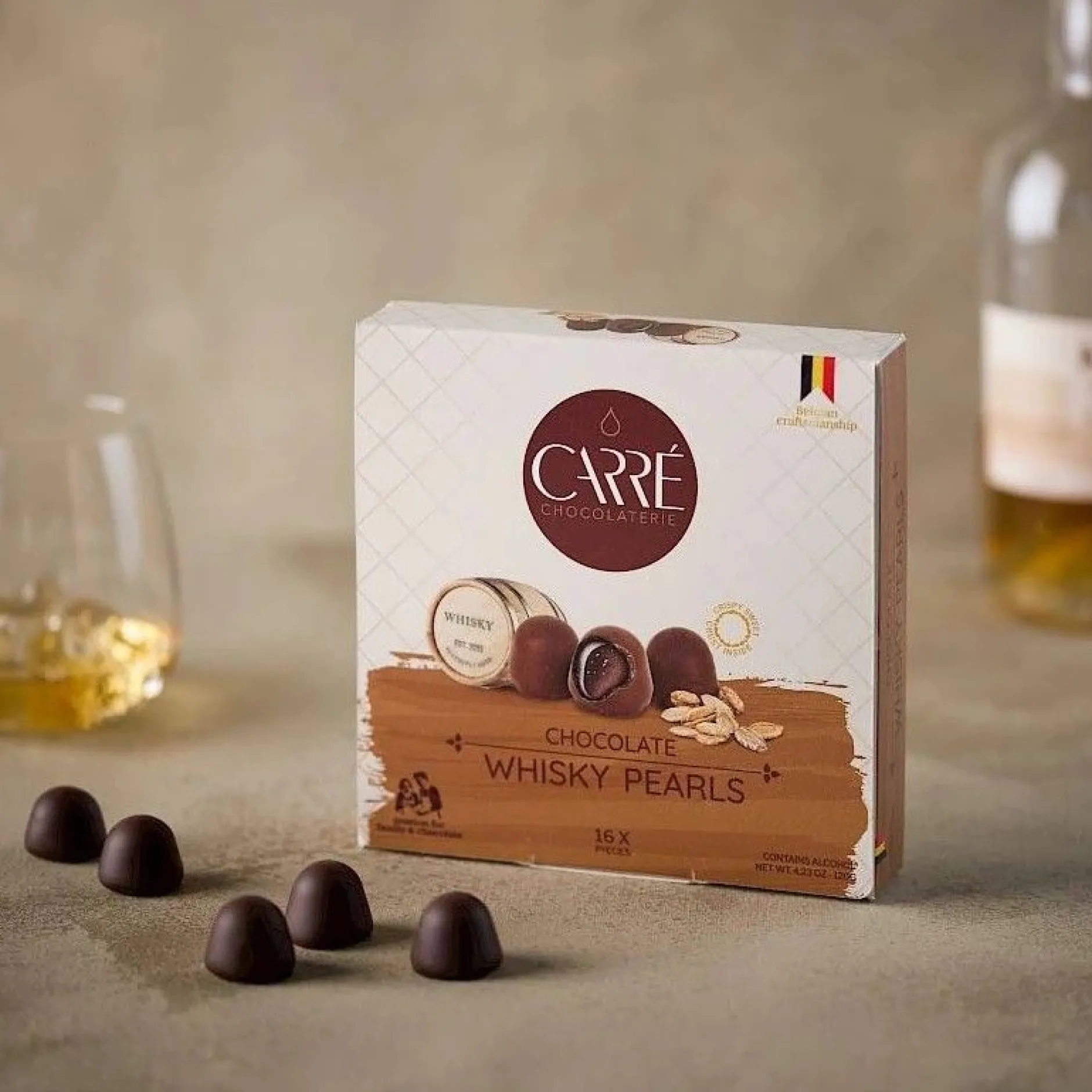 ohgreen Voeding|Chocolate whisky pearls