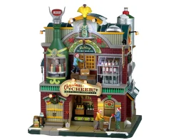 ohgreen Lemax Kerstdorpen|Christmas cheer bottling company, with 4.5v adaptor