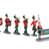 ohgreen Lemax Kerstdorpen|Christmas on parade, set of 6