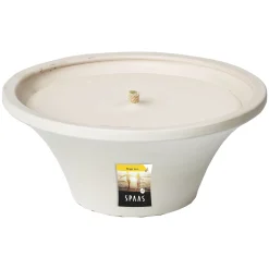 ohgreen Geuren|Citronellakaars in witte schaal - Ginger Love