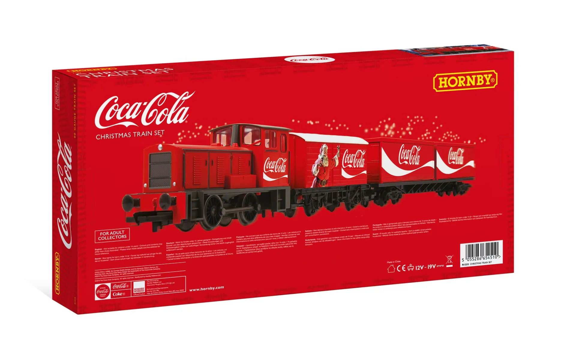 ohgreen Lemax Kerstdorpen|Coca cola kersttrein 1:76