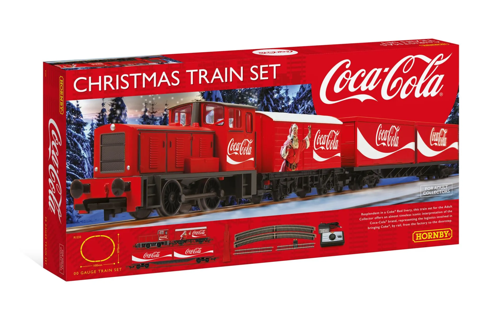 ohgreen Lemax Kerstdorpen|Coca cola kersttrein 1:76