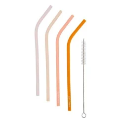ohgreen Buitenspeelgoed|Cocktail rietje herbruikaar - Set van 2 stuks