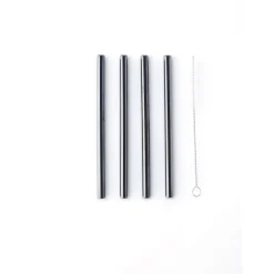 ohgreen Drank|Ecocheques|COCKTAILRIETJES KORT RVS ZW S4