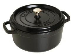 ohgreen Koken|Cocotte rond 24 cm zwart