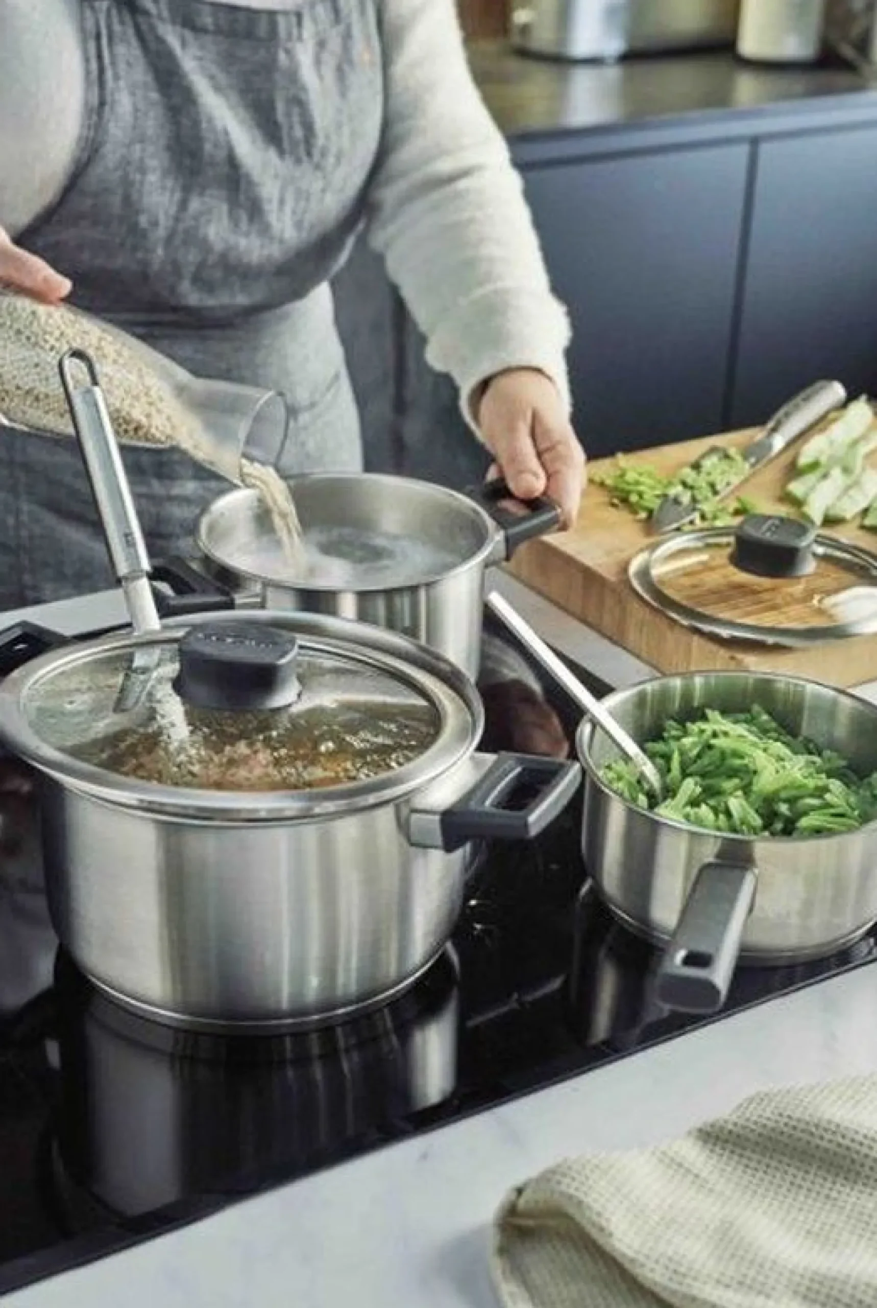 ohgreen Koken|Comfort 3 Pannenset 5-delig