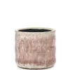 ohgreen Potten En Vazen|Craquelé Pot flame rose d12,5 h11