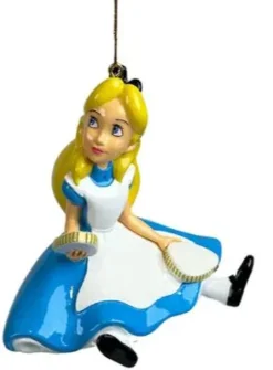 ohgreen Kerstornamenten|3d ornament alice zittend