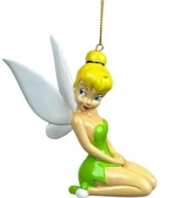 ohgreen Kerstornamenten|3d ornament tinkerbell zittend