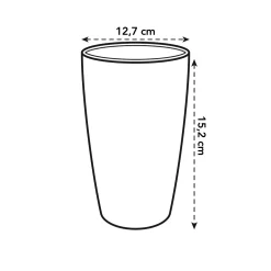 ohgreen Kunststof|Ecocheques|Diamond orchidee hoog 12,5cm