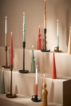 ohgreen Kaarsen|Dip-dye dinerkaars 2 stuks - h30xd2,2cm