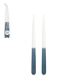 ohgreen Kaarsen|Dip-dye Dinerkaars - Set van 2 - H30 x 2,2 cm