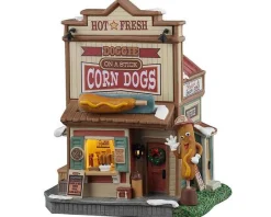 ohgreen Lemax Kerstdorpen|Doggie on a stick corn dogs
