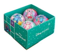ohgreen Kerstballen|Doos met 4 kerstballen stitch